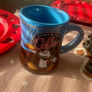 Disney Parks Mickey's Really Swell Coffee Brand Coffee Mug Cup 16oz